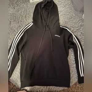 Plain black adidas sweatshirt size medium.